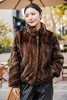 MAISON COVET  立领水貂皮草外套 商品缩略图2