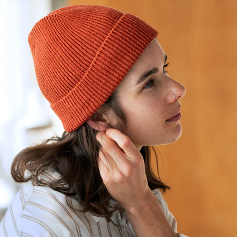 ROTOTO WASHI/RECYCLED COTTON 日本职人制和纸纤维棉混纺帽子