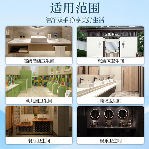 白茶泡沫洗手液500ml按压式瓶装家用酒店专用大桶补充装整箱批发 商品图3