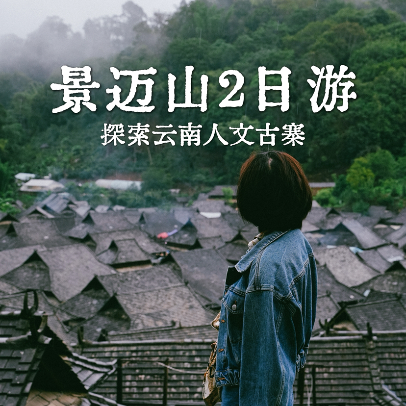 云南｜周末景迈山非遗茶山古寨2天1晚，2026一月每周末都出发的6人内小团！多排期！探索普洱访茶山古寨和少数民族，人文古寨和地道美食之旅！趣野星球摄影师带队精致小团！