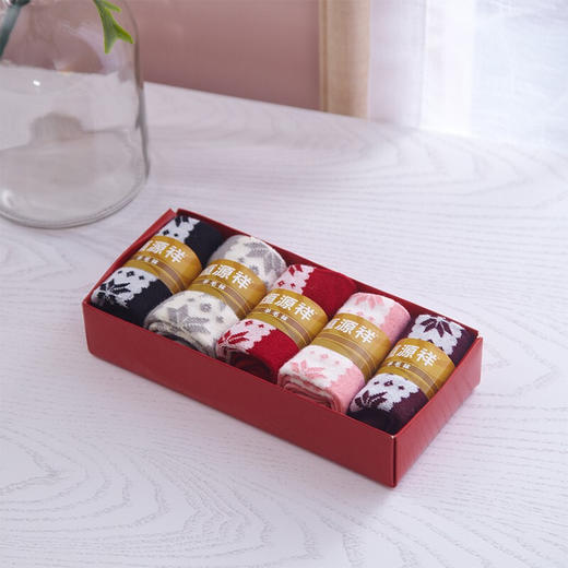 恒源祥 HYX1007 羊毛女袜礼盒 均码 单位：盒 商品图4