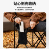 美穗吉家 户外折叠椅 黑色 大号 商品缩略图2