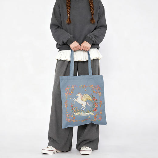 大英博物馆 新年系列 希腊飞马 帆布包 单肩包 商品图2