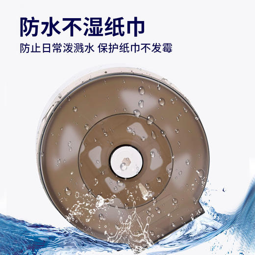 酒店宾馆大盘卷纸盒壁挂式卫生间厕所手纸盒免打孔自动断纸手纸盒 商品图2