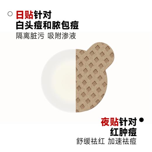 芙芙清颜舒缓隐形日间修护夜间痘痘贴36贴/盒 商品图3