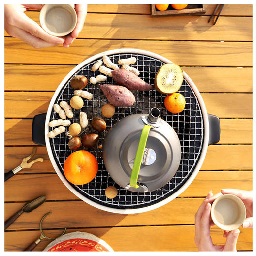 "美穗吉家 圆形围炉 米白色 " 商品图3