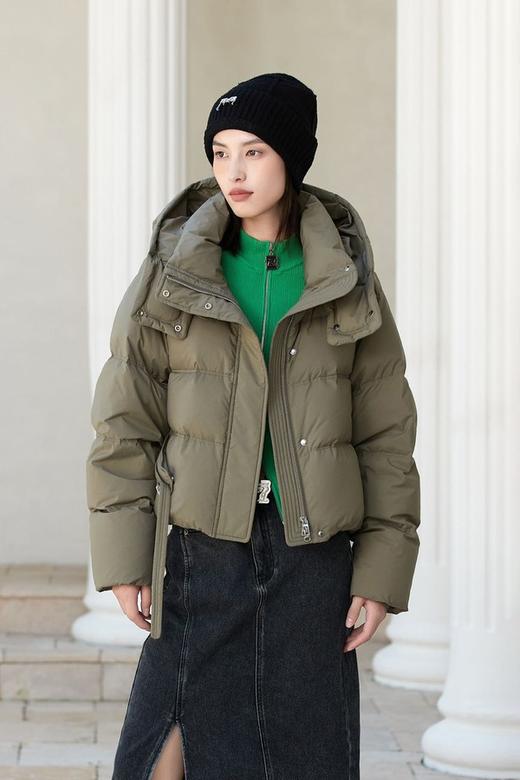 Kai & Kiera 个性时尚保暖短款羽绒服外套 21602 商品图0