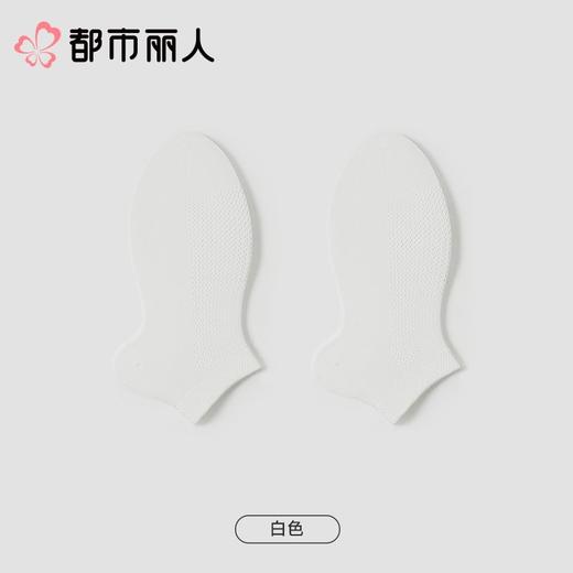 都市丽人袜子中厚高含棉袜子船袜简约生活袜子LCCDA4 商品图2