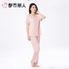 都市丽人女士睡衣牛奶丝家居服短袖长裤牛奶丝套装LHC1D4 商品缩略图1