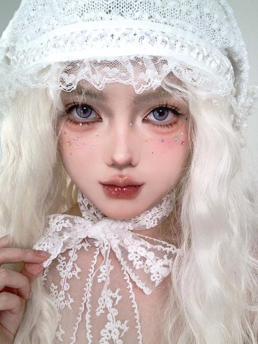 DoyaColor 日抛 试戴片  星岚紫 直径14.5mm着色14.2mm 商品图2