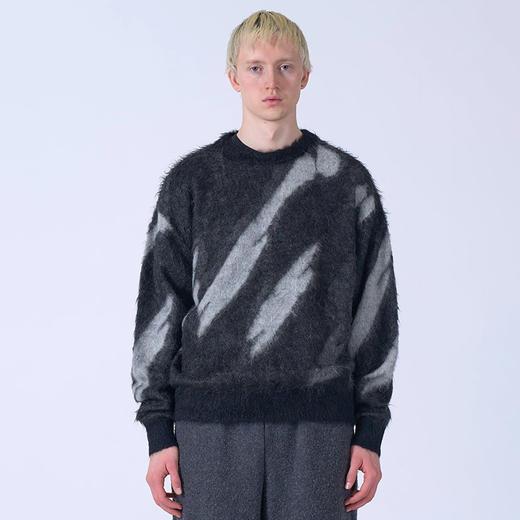 YOKE Kid Mohair Jacqurad Sweater 超幼安哥拉山羊毛马海毛毛衣 商品图0