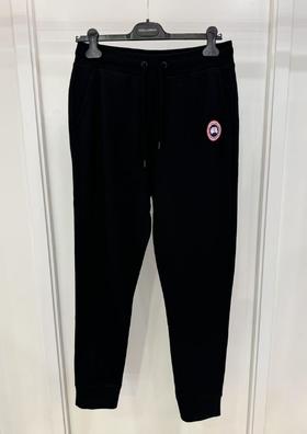 男款logo抽绳长裤he