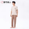 都市丽人男士睡衣家居服短袖长裤棉质套装FHC2B6 商品缩略图1