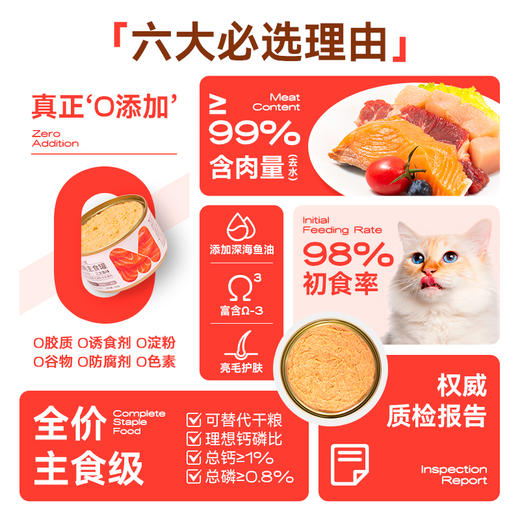 美人喵猫罐头猫咪零食主食餐盒官方营养补水汤幼成猫湿粮24罐整箱 商品图4