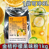 味群金桔柠檬果味粉1kg速溶冲泡即饮果汁粉摆摊奶茶店自助果汁 商品缩略图0