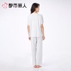 都市丽人女士睡衣水光棉家居服短袖长裤莫代尔套装LHC2D3 商品缩略图2