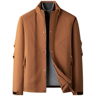 昆潮 加棉加厚休闲棉衣外套（多色） 商品图0