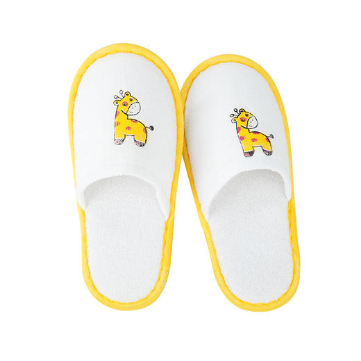 卡通可爱一次性儿童拖鞋加厚防滑酒店专用居家待客人用男女款批发 商品图4