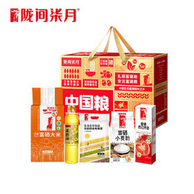 陇间柒月中国粮B1·米面粮油礼盒2.1kg+418ml