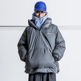 COMFY CMF 高强度防水透湿户外机能性斜拉链超轻量连帽羽绒服