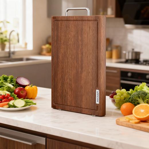 物鸣乌檀木实木砧板 ，刚果雨林整块“乌檀木”，难怪不易发霉（特大号预售10-15天发货）【G】 商品图1