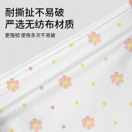 印花一次性枕套加大加厚隔脏酒店专用透气旅行美容院宾馆用站头套 商品图2