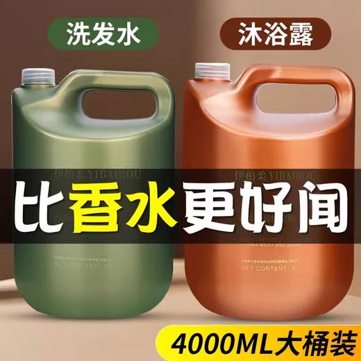 大桶洗护理发店民宿酒店洗发水批发大瓶家用家庭持久清香美发整箱 商品图0