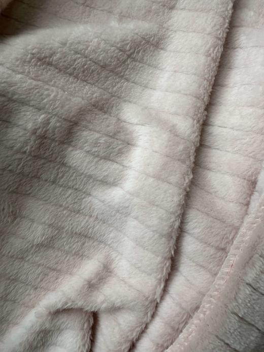 贝壳三 珊瑚绒厚实翻领系带浴袍加绒柔软纯色中长款睡袍C120307 商品图11