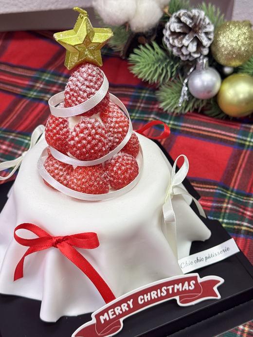 草莓圣诞树|Table Cake | 昔果 商品图4