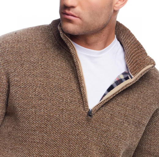 Weatherproof男士袖口格子毛衣美国🇺🇸直邮特价270元🉐包税包邮到手了🔥以柔软细腻的雪尼尔面料打造，穿上瞬间感受温暖包裹 商品图4