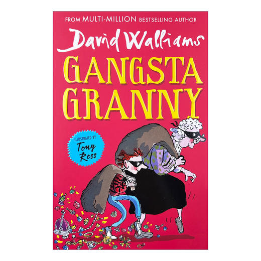 了不起的大盗奶奶 英文原版 Gangsta Granny 大卫少年幽默小说系列 罗尔德达尔继承人David Walliams 商品图0