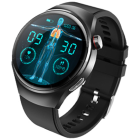 聚美戴多功能健康监测智能电话手表F600  高清大屏健康助手无创测血糖无线蓝牙通话