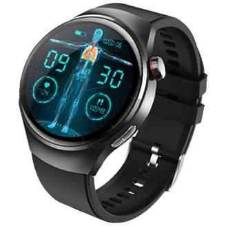 聚美戴多功能健康监测智能电话手表F600  高清大屏健康助手无创测血糖无线蓝牙通话 商品图0