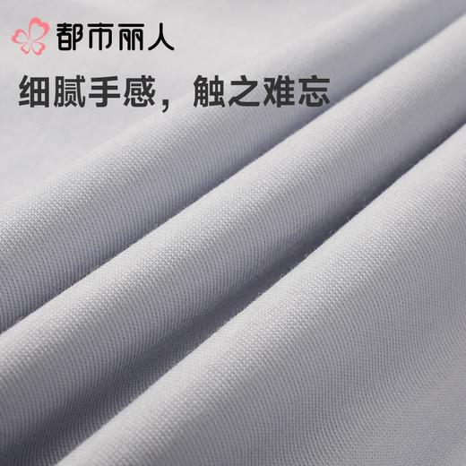 都市丽人通用睡衣单面无尘棉家居服短袖长裤童装套装JHC9A2 商品图9