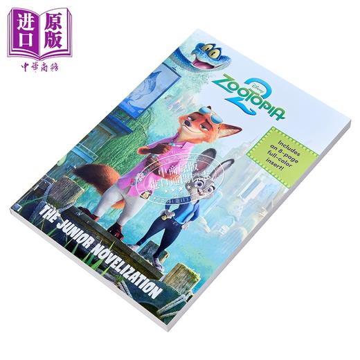 预售 【中商原版】迪士尼 疯狂动物城2电影小说 Disney Zootopia 2 The Junior Novelization 英文原版 儿童故事小说读物 进口童书 商品图1