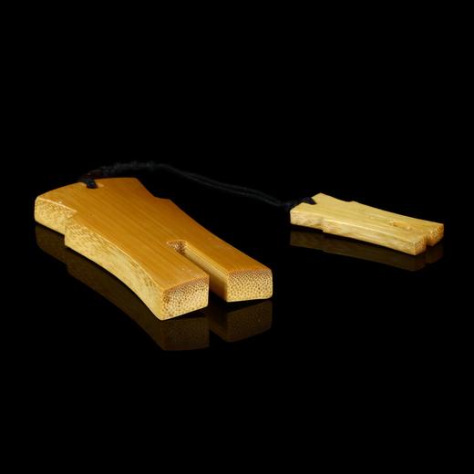 孤品017468竹子母子连珠印异材印章-1.2*0.7*7.5cm 商品图4