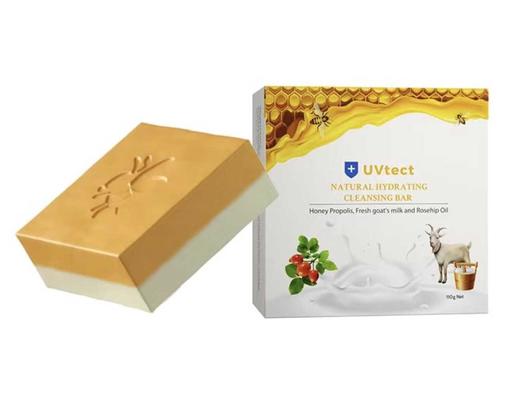 【保税仓】新西兰UVtect天然蜂胶羊奶皂 110g*3块 商品图3