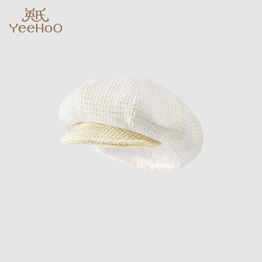 【商场同款】英氏儿童帽子春秋女宝宝洋气可爱遮阳贝雷帽 商品图1