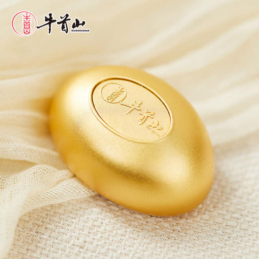 牛首山文创扭转乾坤手把件黄铜金色元宝招财摆件送领导长辈礼盒 商品图3