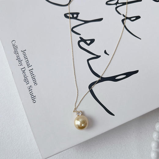 高级感轻奢小巧精致气质珍珠系列项链-纪念日百货门店同款165804699 商品图0