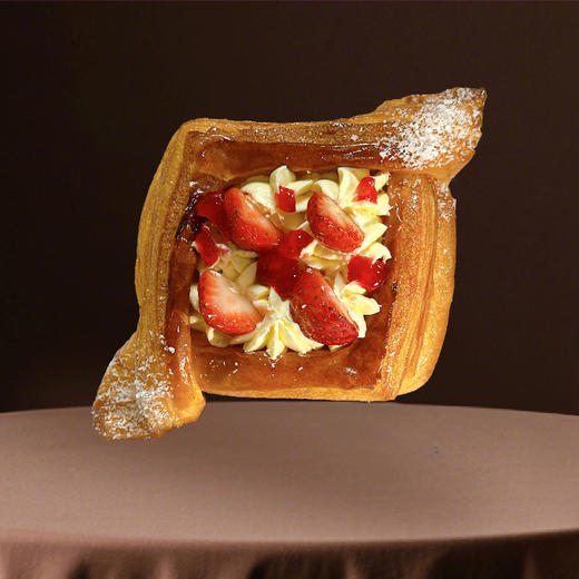 草莓奶油丹麦派 商品图0