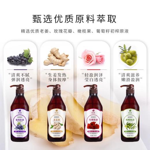 生姜精油按摩全身通经络老姜油开背推拿spa肩颈身体刮痧发热批发 商品图3