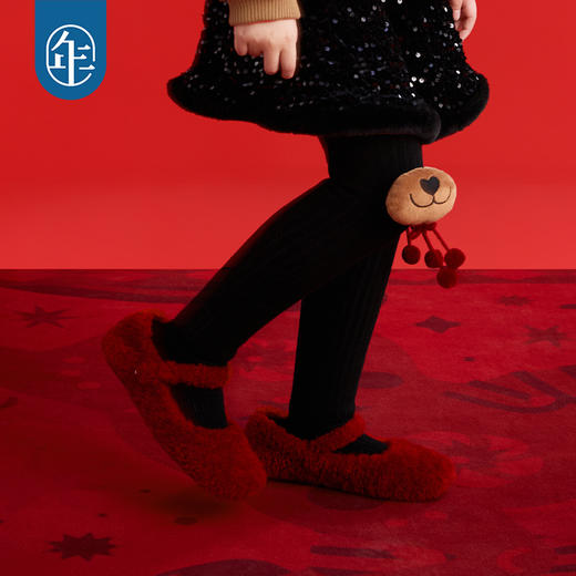 【年衣品牌团】【樱桃蓓尔裤袜】年衣童装儿童连裤袜冬新款女孩修身裤袜   1207 商品图1