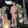 法小曼*子珍专款/粉色正装套装女新款短外套半身裙法式气质两件套裙CS2092 商品缩略图1