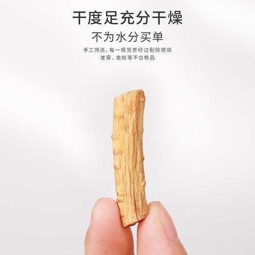 福东海 党参节300克【 0.6-0.8cm】甘肃原产党参党参节段党参条黄芪煲汤食材手工挑选自然晾晒 商品图1
