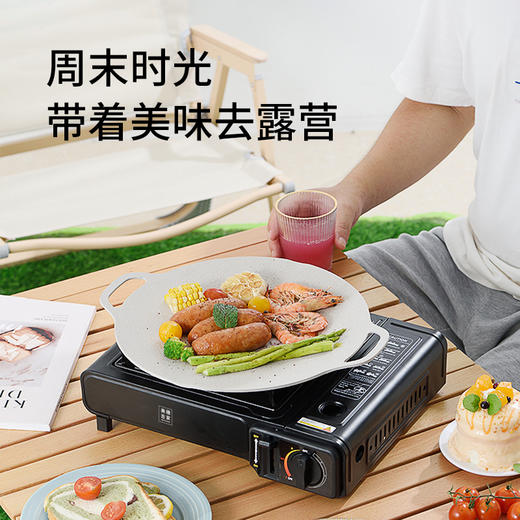 美穗吉家 户外便携卡式炉 带塑盒 黑色 商品图1