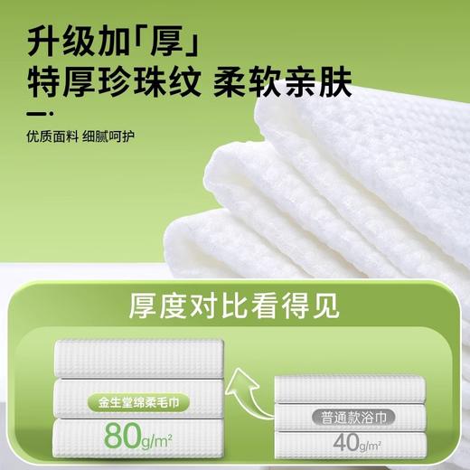 一次性绵柔毛巾加厚加大独立包装民宿酒店专用洗脸巾面巾旅行 商品图1