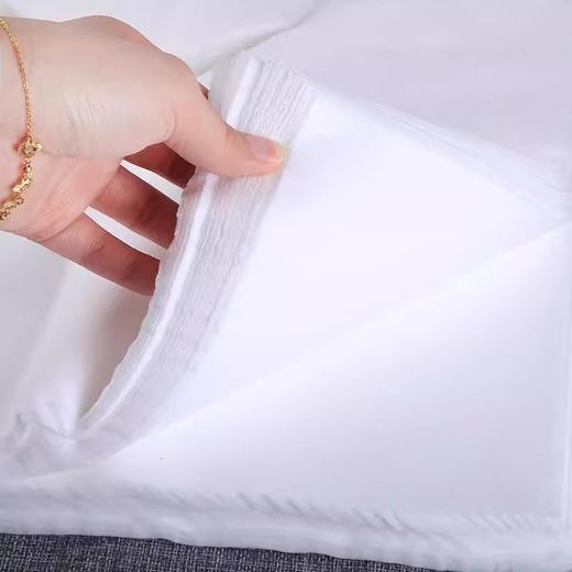 一次性洞巾美容院趴枕脸巾无菌4030按摩床洞垫脸巾十字孔加厚趴巾 商品图3