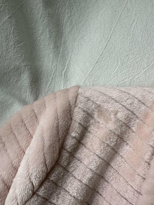 贝壳三 珊瑚绒厚实翻领系带浴袍加绒柔软纯色中长款睡袍C120307 商品图8