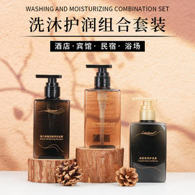 官方正品隆力奇洗发水沐浴露护发素300ml洗护套装酒店用品消耗品